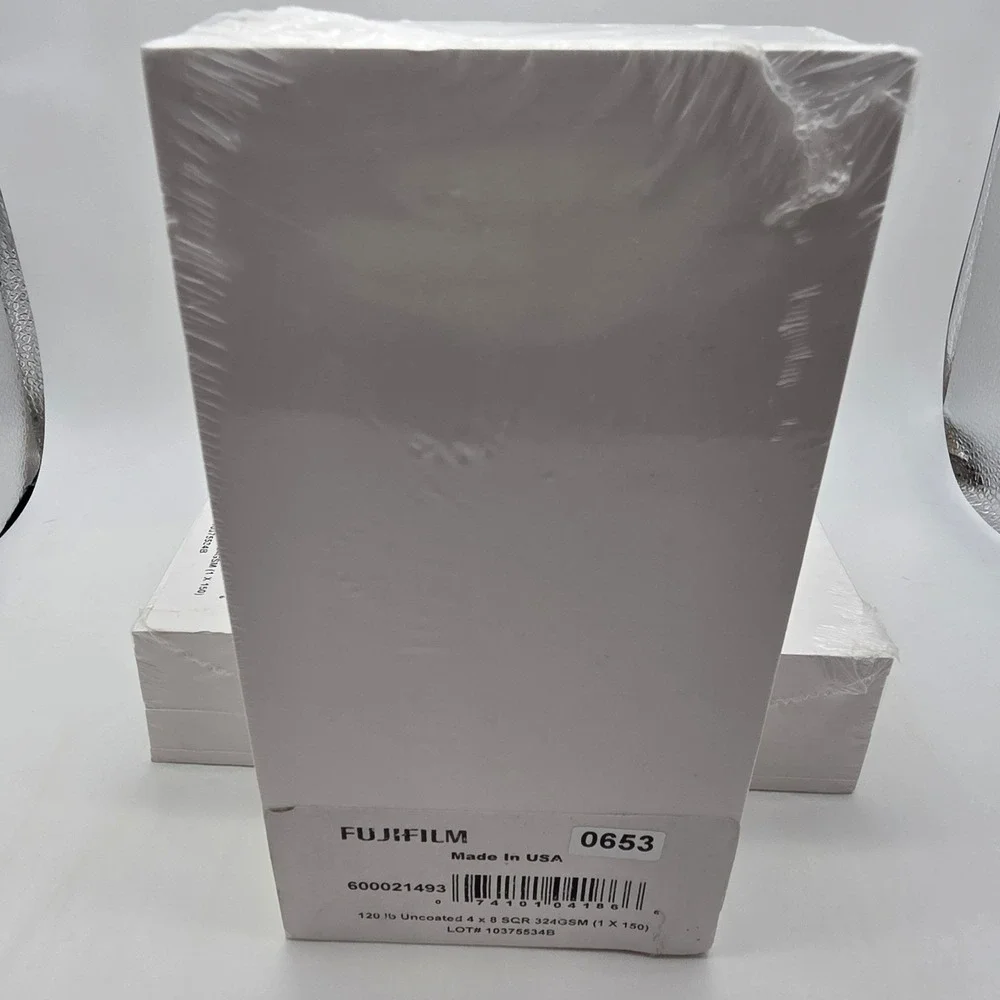 Fujifilm 120 lb Uncoated 4 x 8 Square Photo Paper 150 Sheets (2 pack)